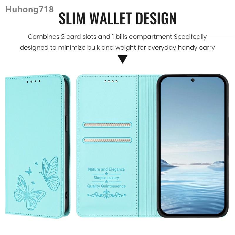 For TCL K23 K24 T506D T509K T510SPP T5094 T602DL T701DL Magnetic Flip Leather Case Coverage Shockproof Cover Wireless Charging Card Slot Holder
