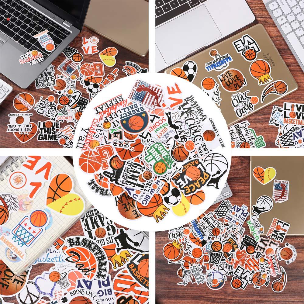 Scrapbooking Ornament Graffiti Basketball Stickers Suitcase Skateboard Decor Decorative Decals