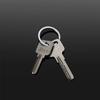 10Pcs/Pack New Connectors Clasps Split Key Ring Chain Loop Keychain Stainless Steel