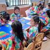 Art Painting Children's Painting Apron Nylon Baby Eating Bib Universal Reverse Dressing Cloth  Boys