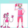 Игривый костюм Поппи для косплея «Мама, проводящая время за играми» для детей, идеально подходящий для Хэллоуина и карнавалов.