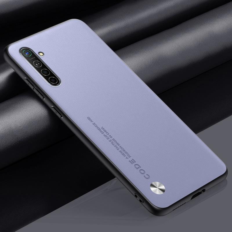 Роскошный чехол из искусственной кожи для Realme X2 XT, задняя крышка, матовый силиконовый чехол для телефона с полной защитой для Realme XT RealmeXT RealmeX2