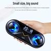 Портативная Bluetooth-колонка CooCooer Y02 со светодиодным дисплеем, штекер CN (адаптер в комплекте)