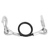 Trailer Safety Cable 27.6 Inch S Hook Spring Safety Rope RV 3500lbs Weight Capacity Safety Towing Cable