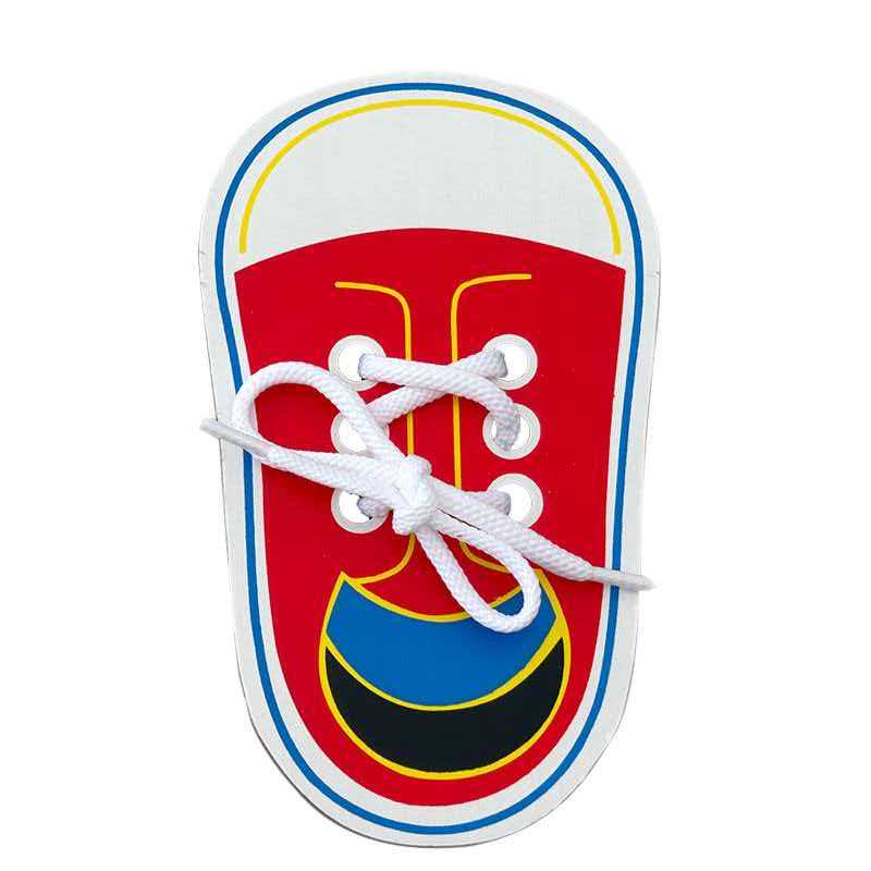 Деревянная развивающая доска для детей, обучение застегиванию пуговиц, шнуровке ботинок, одеванию, плетению косичек, развитие сенсорных и мелких моторных навыков, игрушка для мальчиков и девочек