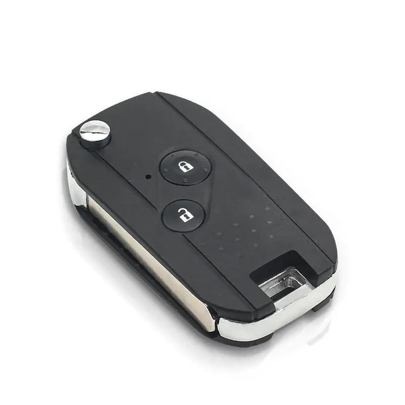 KEYYOU Новый для Honda Fit CRV Civic Ridgeline HRV Jazz ACCORD 2003-2013 2/3/4 Кнопки Модифицированный Складной Пульт Дистанционного Управления Чехол для Ключа