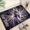 Custom Name Rug Baltimore Team Spirit Area Rug Suitable for Indoor And Outdoor,Carpets for Homes, Offices,Living Rooms,Home Decor,Christmas Gift
