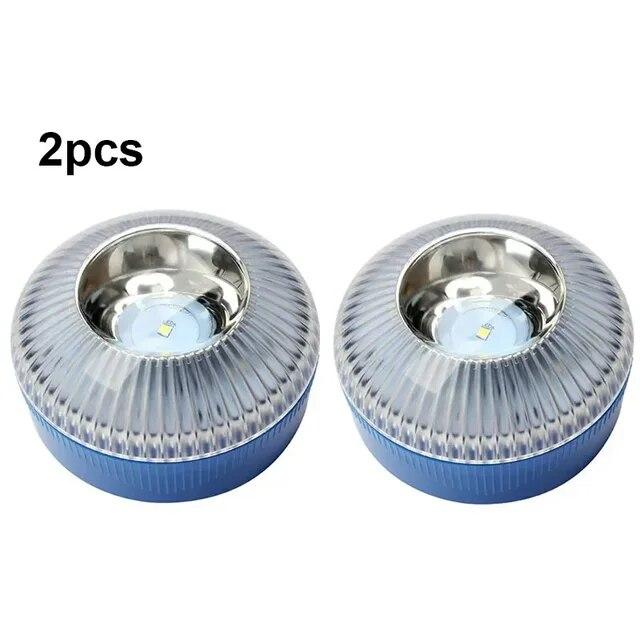 Новейший портативный аварийный светильник V16, сертифицированный автомобильный аварийный маяк оранжевый/синий/красный магнитный индукционный стробоскоп