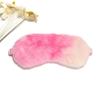 Solid Color Sleeping Eye Mask Plush Velvet Plush Eye Cover Relaxing Soft Plush Eyepatch  Office Nap