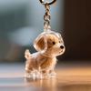 2/5Pcs Pet Hair Storage Box Keychain Portable Pet Memory Holder Secret Fur Collection Box Pet Hair Souvenir Box Keyring