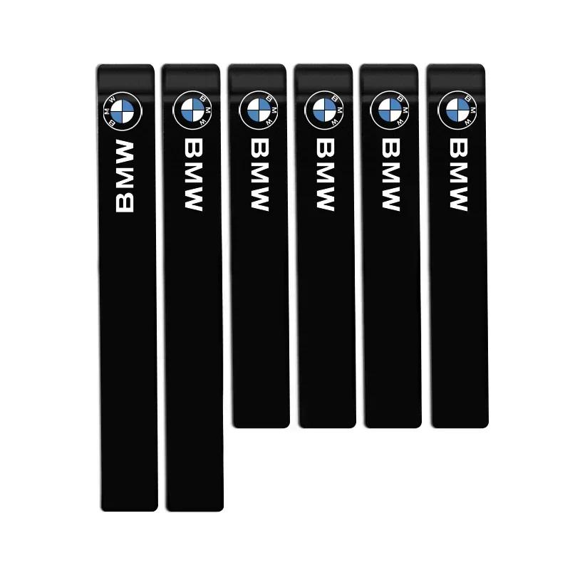CCN1 X4 X5 X6 For BMW 6Pcs Rubber Anti Collision Strip Car Door Rearview Mirror Protector Stickers For BMW 4 Series F32 F33 F36 M4 42