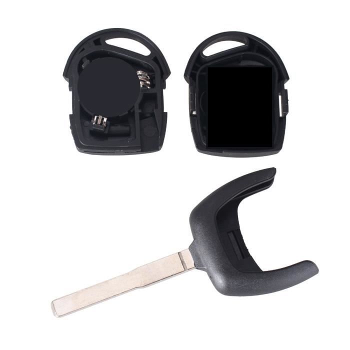 Корпус ключа для Ford Fiesta Focus Mondeo Transit Ka Cmax Connect Galaxy - 3 кнопки - Plip ключ-пульт с лезвием Phonillico®