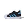 Originals Superstar 360 Lightweight Comfortable Durable Breathable Low-Top Walker Shoes Baby Shoes Black Blue White JH6369
