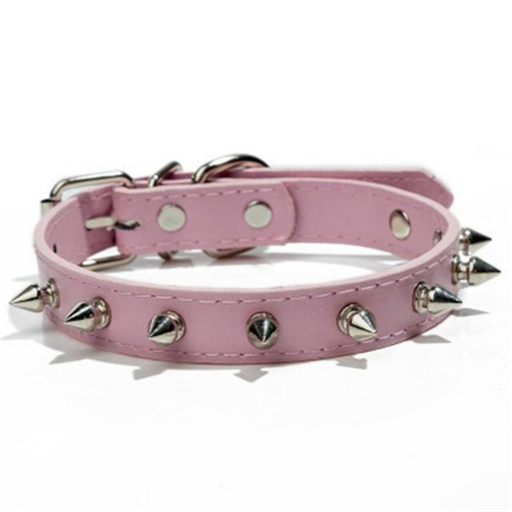 6 цветов, крутой ошейник для кошек, кожаные ошейники с шипами для маленьких и средних собак, кошек