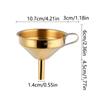 Detachable Strainer Kitchen Funnels Anti-slip Handle Funnel for Filling Small Bottles  Oil