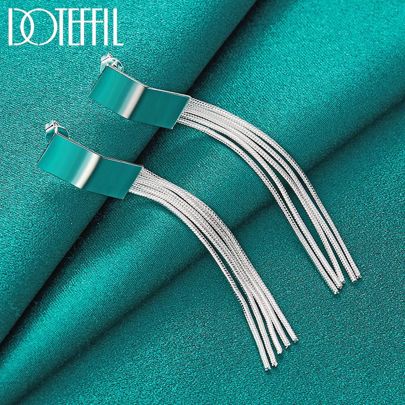 Серьги-подвески для пирсинга из стерлингового серебра 925 пробы в виде змеи