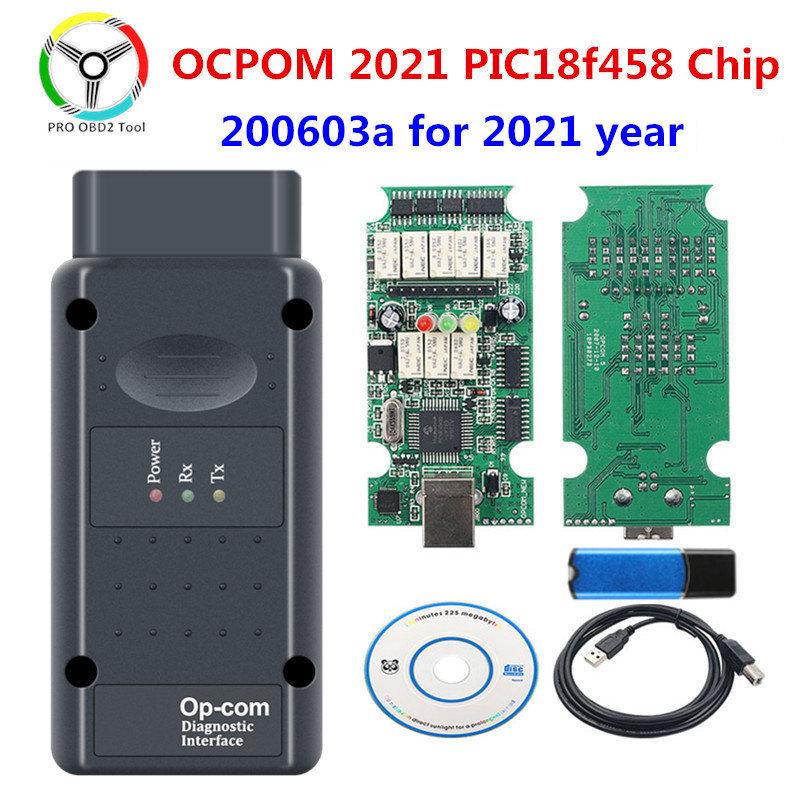 2021 OPCOM 200603a V1.95 firmware forOp OPCOM 2021 with PIC18f45 Chip OBDII Diagnostic Tool OPCOM v1.95 v1.99 v1.70 Opcom