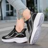 Fashion Spring New Women's Running Shoes Breathable Mesh Surface Lightweight Casual Shoes Lace Up Soft Sole Hiking Shoes Tennis Female