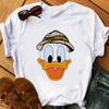 Cute Cartoon Mickey Mouse Shirt Casual Summer Clothes Short Sleeve Tops T-shirts Streetwear Y2k Blouses Unisex