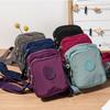 Women's Nylon Canvas Crossbody Bags Large Coin Money Change Mobile Phone Storage Shoulder Bags Fashion Casual Outside Handbags
