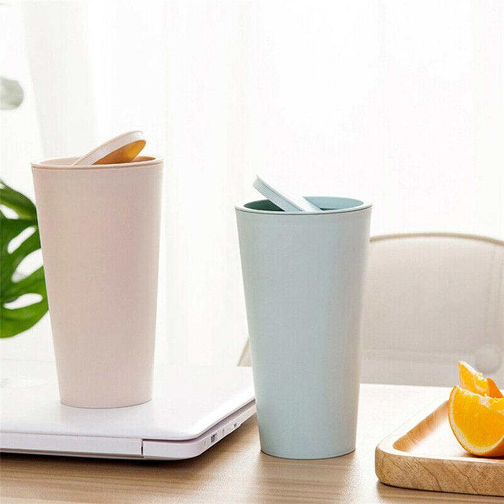 Bin Garbage Dust Case Tabletop Trashbox Car Waste Bin Small Trash Can Desktop Litter Trash