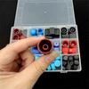 77Pcs/Box Auto Car A/C R134A R12 High Low Side Valve Core /Service Port Dust Cap