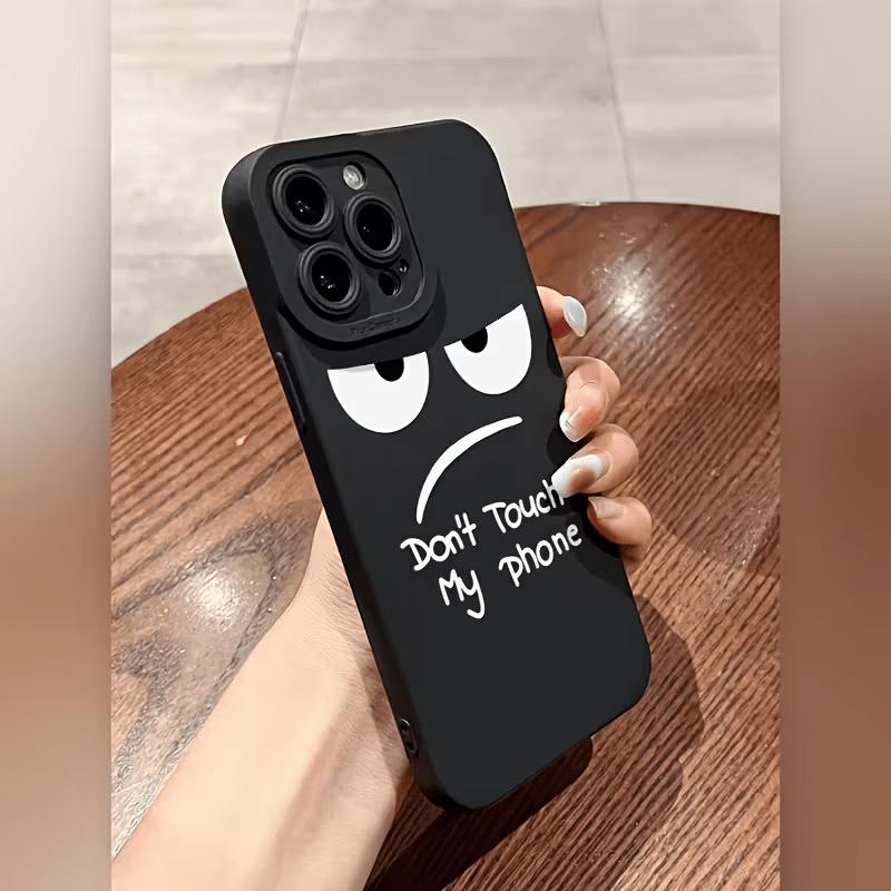 1 Чехол для телефона "Не трогай меня" подходит для iPhone 17 16 15 14 13 12 11 Pro/Max/Plus противоударная задняя крышка