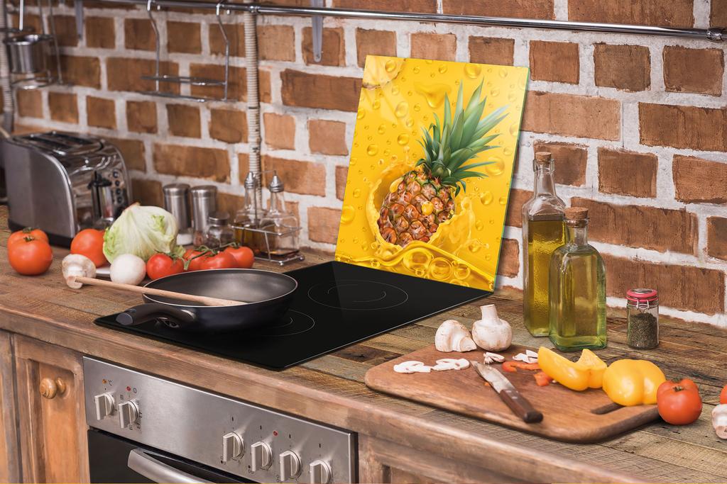 SZKLANA DESKA DO KROJENIA 45x52 ANANAS