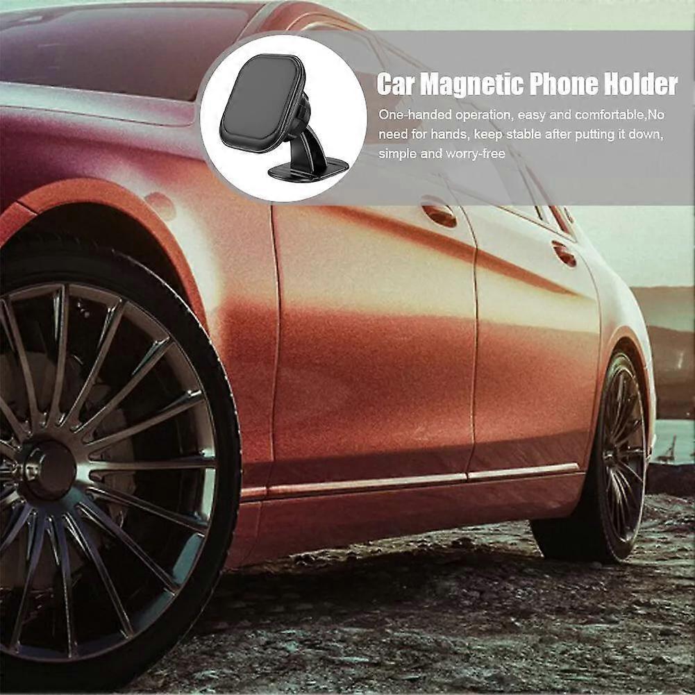 Car Mounted Magnetic Phone Holder AirOutlet Snap on Suction Cup Magnetic Holder