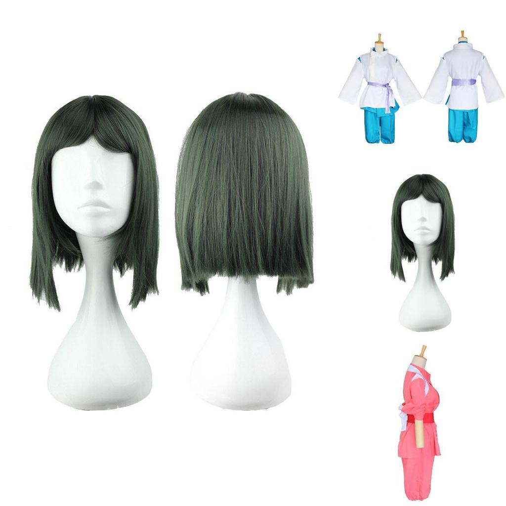Высококачественный костюм для косплея «Унесенные призраками» Нигихаями Кохакунуси Тихиро Огино в стильных цветах