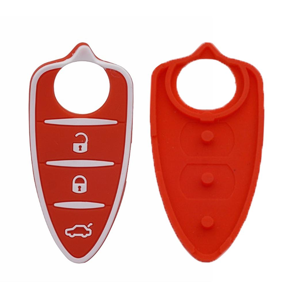 3 Кнопки Корпус Пульта Автомобильного Ключа Кнопки Резиновые для Alfa Romeo 156/159 /mito/giulietta/gt/4c