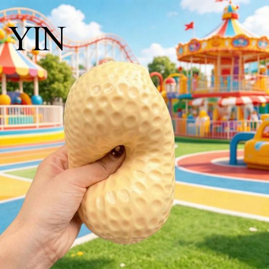 Slow Rebound Fidget Toys Anti-stress Duck Toys, Cute Pineapple Peanut Decompression Squeeze for Kids Adults, Tactile Sensory Focus Soft Office
