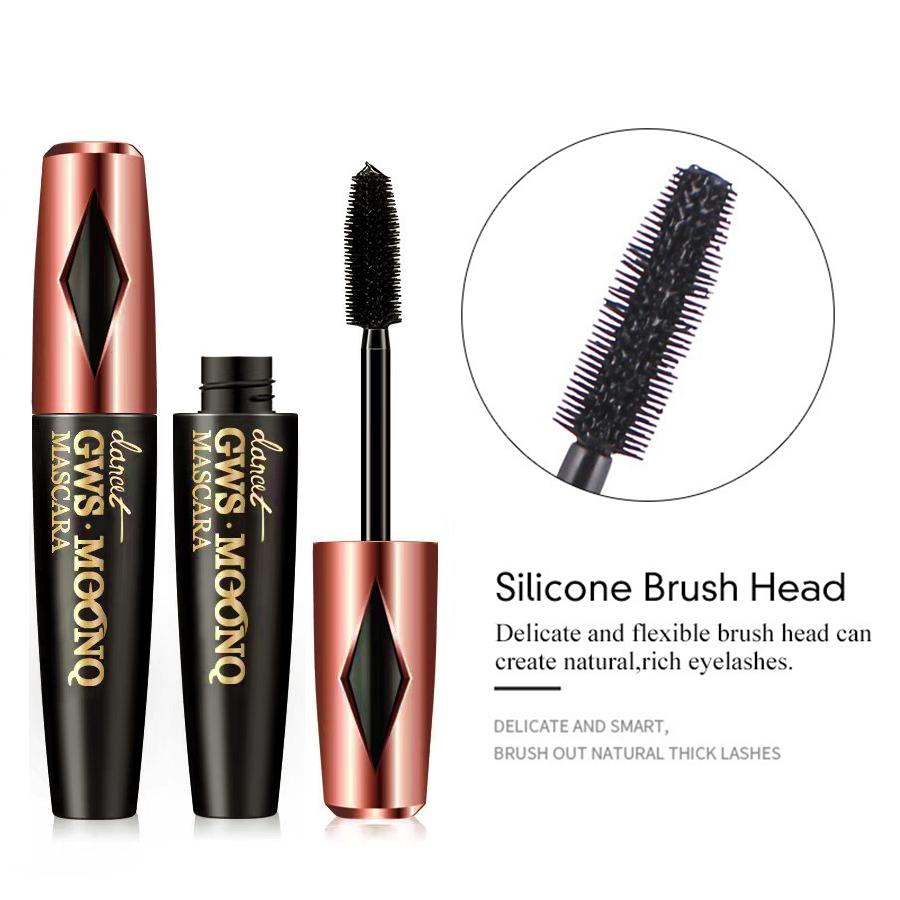 3D-волоконная тушь для ресниц, длинные черные ресницы, водонепроницаемый инструмент для макияжа глаз
