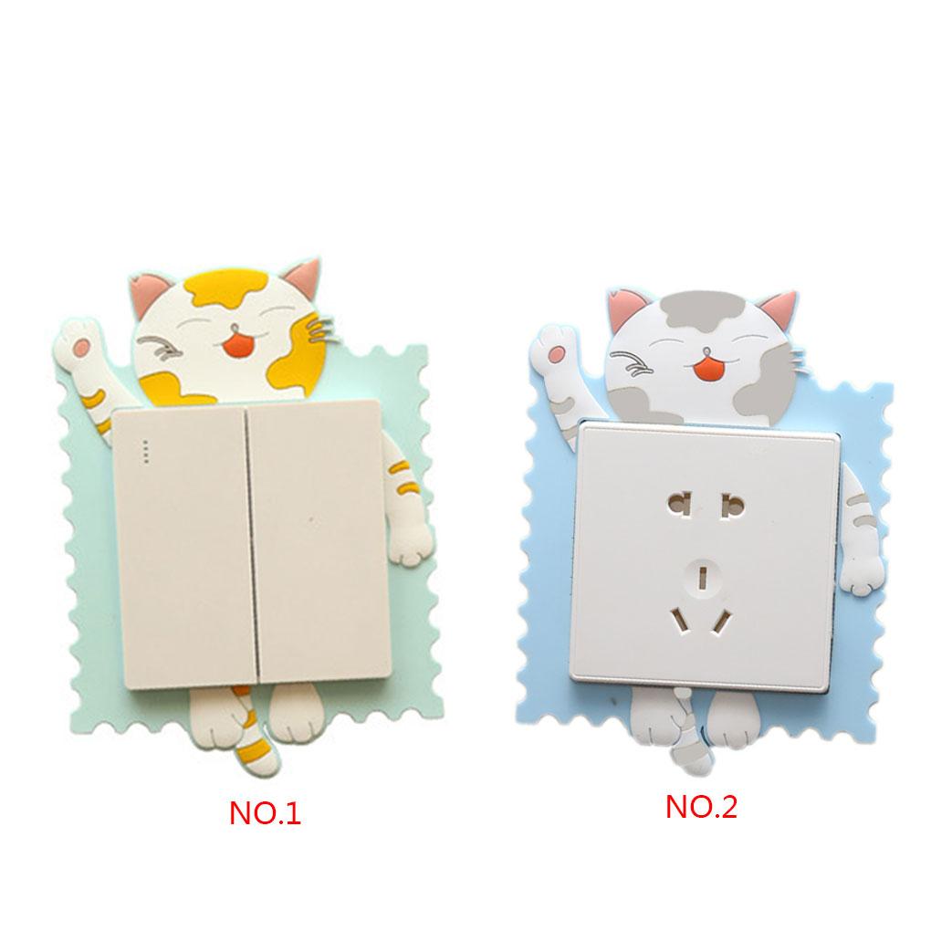 Светящиеся наклейки на выключатель света, антипригарные светящиеся наклейки на выключатель света, защитная крышка, декоративные наклейки на розетку в гостиной
