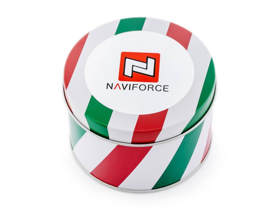 Prezentowe Pudełko Na Zegarek - Puszka Naviforce - Tricolor