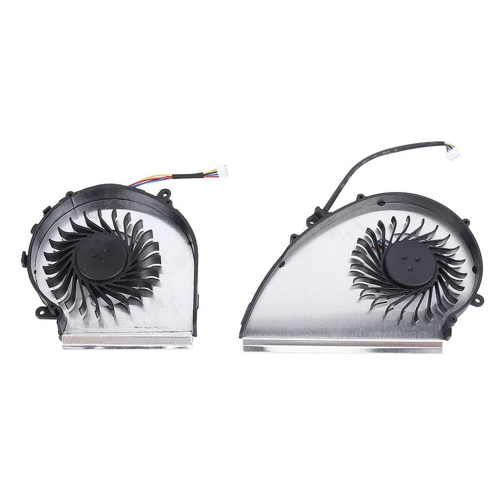 CPU GPU Cooling Fan with Repair Tool Replacement for MSI GE72VR GP72VR GL72VR MS 179B PAAD06015SL 4