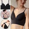 Women's Plunge U Shape Backless Bra Sexy Breast Push Up Bras for Low Back Dresses Outdoor Cami Top Multiway Seamless Underwear