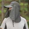 Summer UV Sun Protection Adjustable Fisherman Cap Baseball Cap Fishing Sun Hat Sunshade Hat