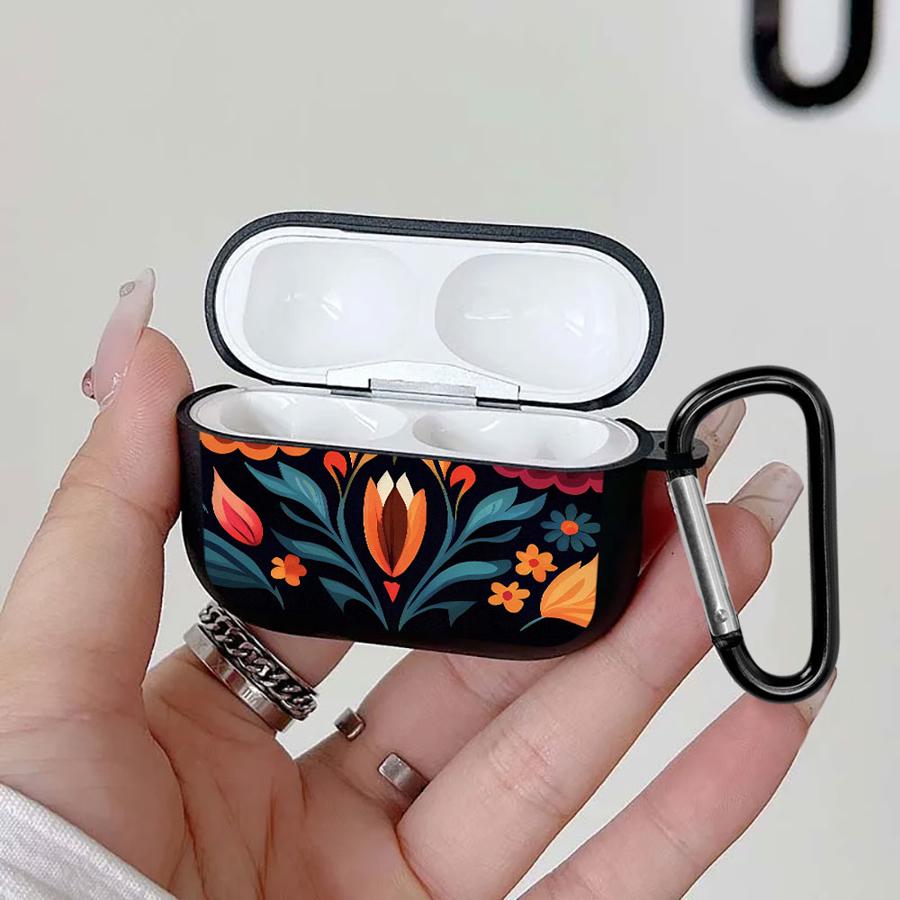 Чехол с цветочным узором для Airpods 3 1 Pro3 Pro2 2 Pro 4 Чехлы для наушников Обложка