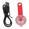LED Dog Light Pendant USB Rechargeable IPX7 Waterproof 3 Light Modes Dog Collar Light for Pet Bag Bike