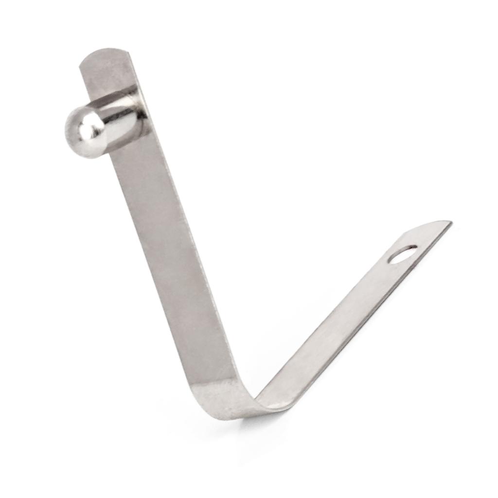 6pcs Kayak Paddle Spring Clips Tent Pole Clips Push Button Spring Snap Clip Locking Tube Pin