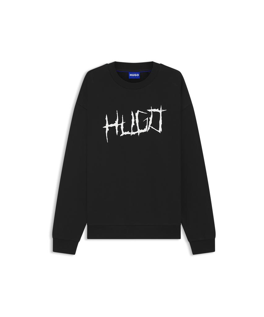 HUGO Logo Artwork Cotton Sweatshirt 50554392_001