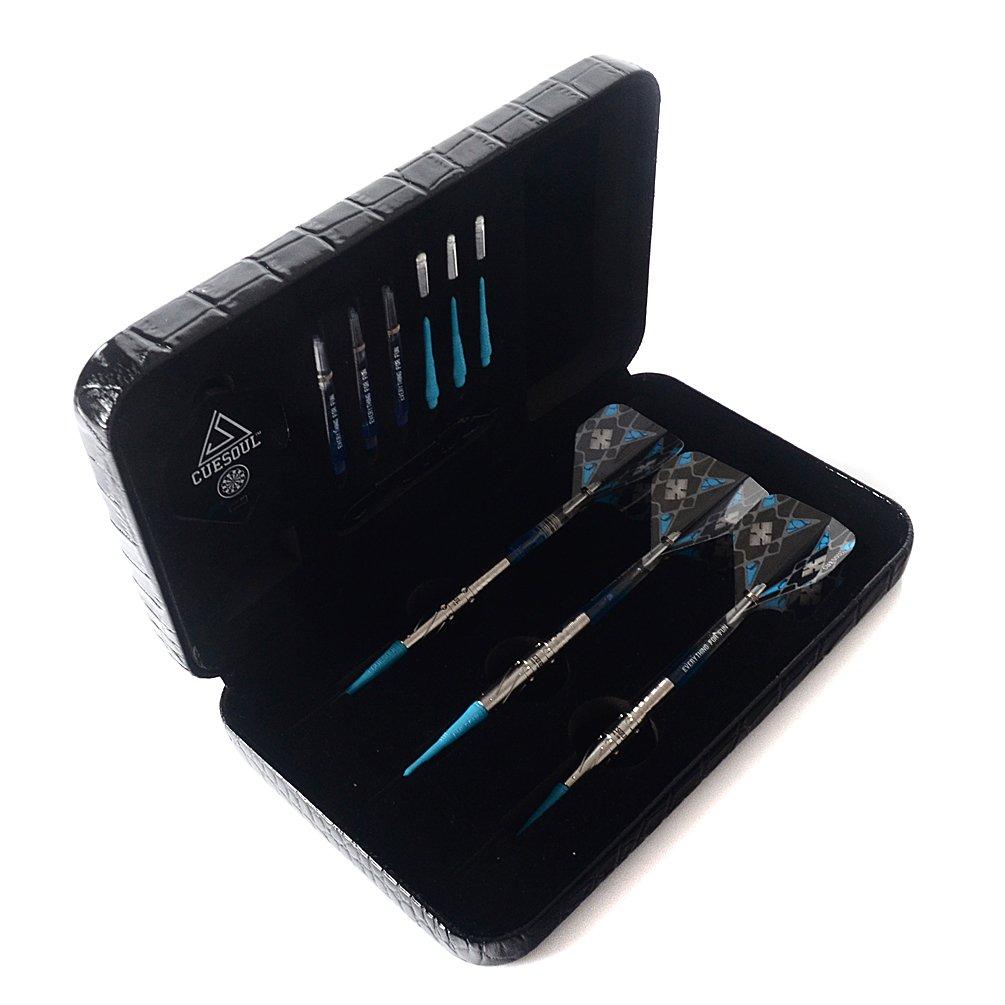 Набор дротиков Cuesoul Tungsten Soft Tip 20 г вольфрамовый корпус 95% + (СОФТ-C1003-L)