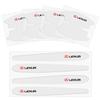 Interior Stickers 8pcs Car Door Handle Stickers Transparent Protector Film For Lexus F SPORT GX460 Ct200h IS250 ES 220D IS200 Fs GC0