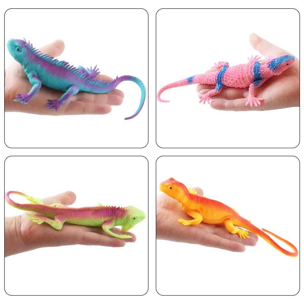 Children'S Simulated Wildlife Model Bb Is Called Chameleon Amphibian Reptile Ornament Toy Direct Supply
