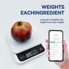 Bluetooth Smart Kitchen Scale 5kg/0.1g Digital Food Scale Nutrition Tracking App High Precision Cooking Baking Scale With 6 Units Conversion