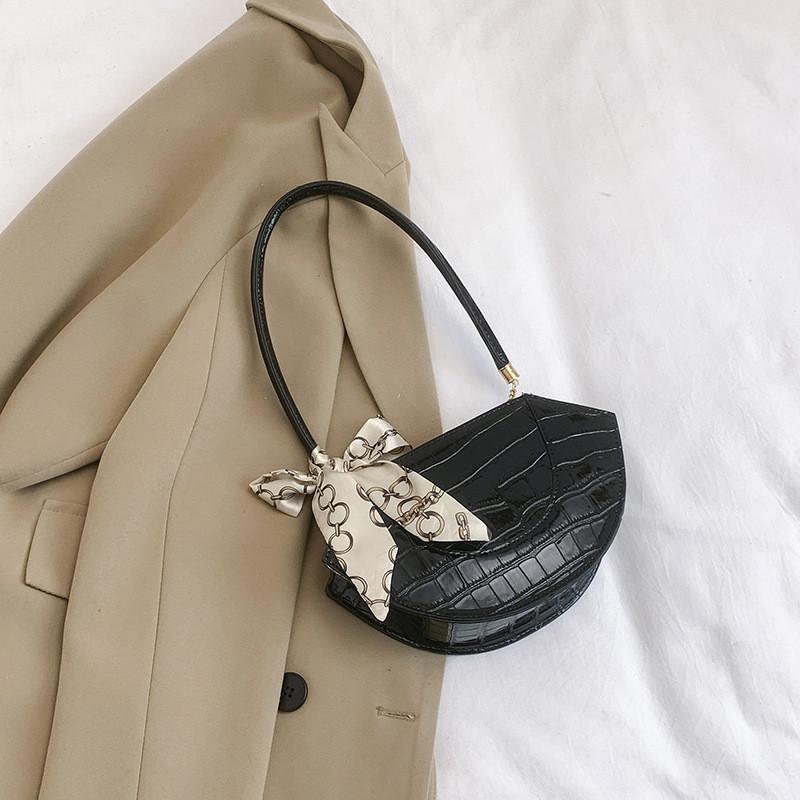 Trendy Street Style Pu Leather Bucket Bag Elegant And Beautiful Simple Shoulder Bag For Everyday Use