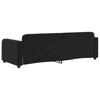 Vidaxl Sofa Z Funkcją Spania, Czarna, 80X200 Cm, Obita Aksamitem