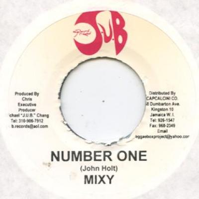 7-дюймовая пластинка MIXY - Номер один THN2381 Jub Record Labe Великобритания Регги, Ска и Даб