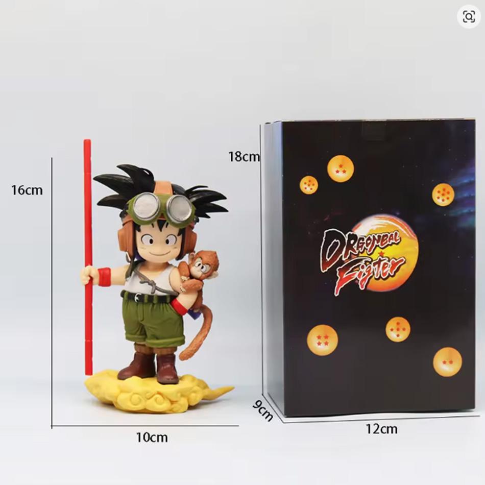 Горячая 16см Аниме Dragon Ball Сон Гоку Фигурка с Обезьяной Малыш Гоку Модель Действия ПВХ Статуэтка Набор Модели Игрушки Подарки Прочный Премиальное Качество